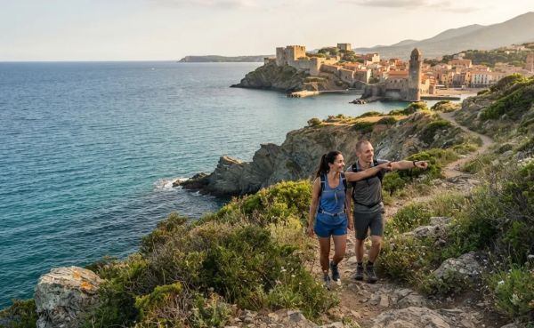 Balades autour de collioure : explorez cette région avec camping le lagon