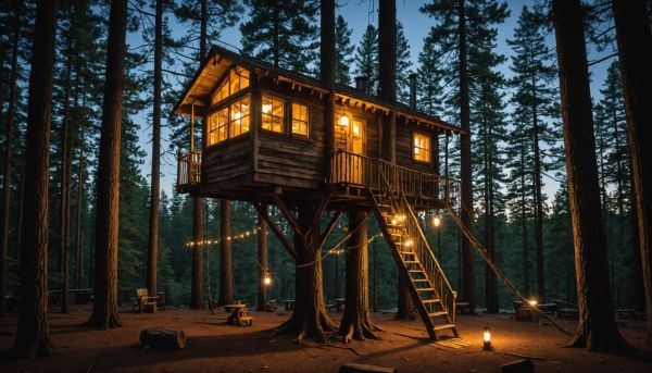 Vivre une nuit insolite perchée dans les arbres