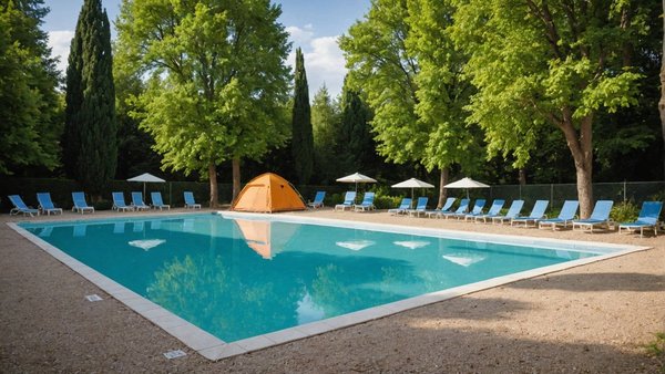 Découvrez le camping avec piscine à toulouse au domaine du koukano