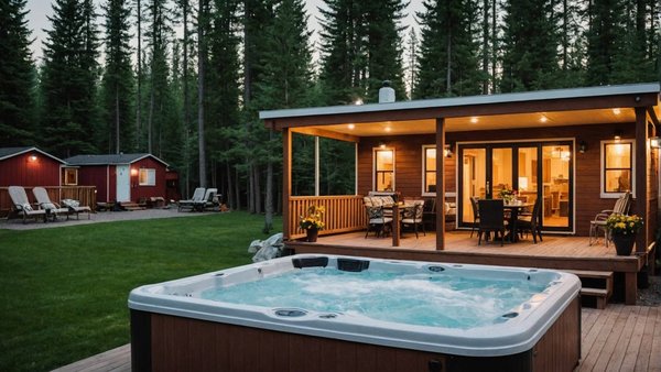 Découvrez le confort d'un mobil home avec jacuzzi exclusif