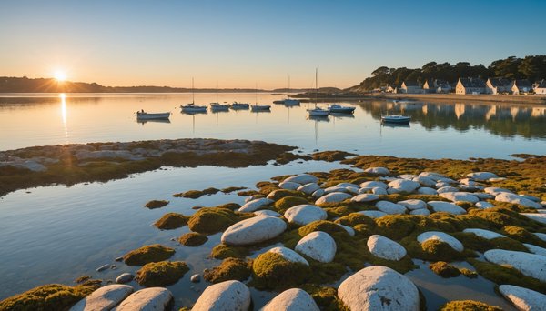 Explorer la nature autour de sarzeau dans le golfe du morbihan